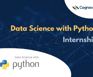 Data Science with Python Internship